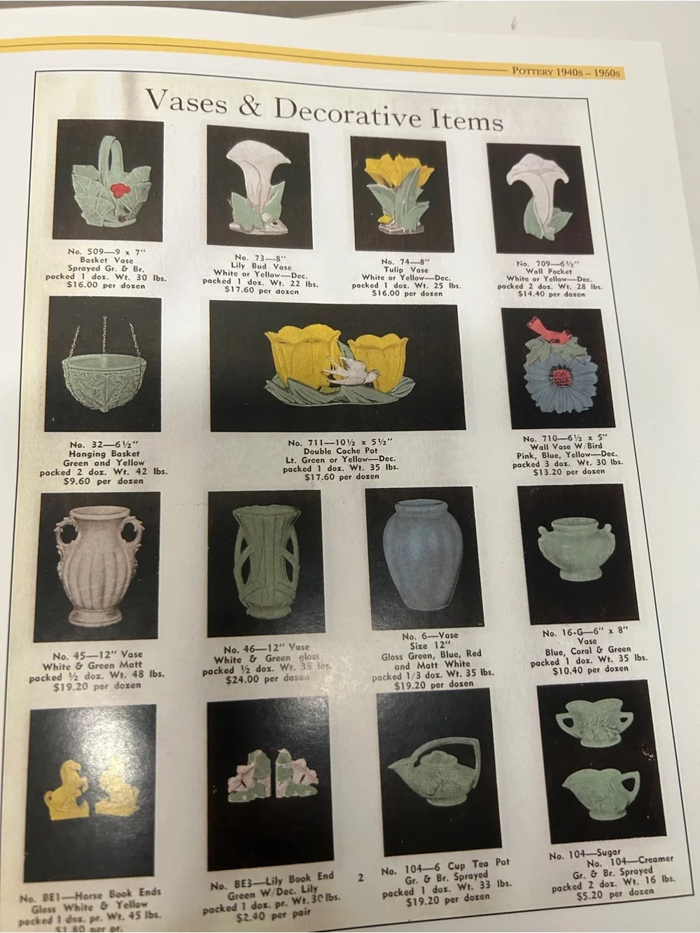 Mccoy Pottery Hardcover Reference Books Volumes I, II, and III
